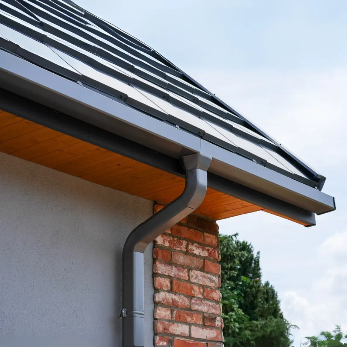 Kit gouttière acier premium