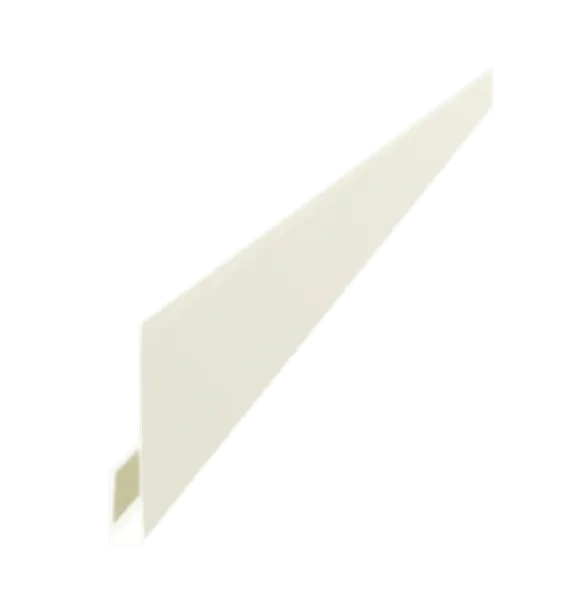 Profil d'angle J-Type pour tole de bardage Plano Blanc Brillant