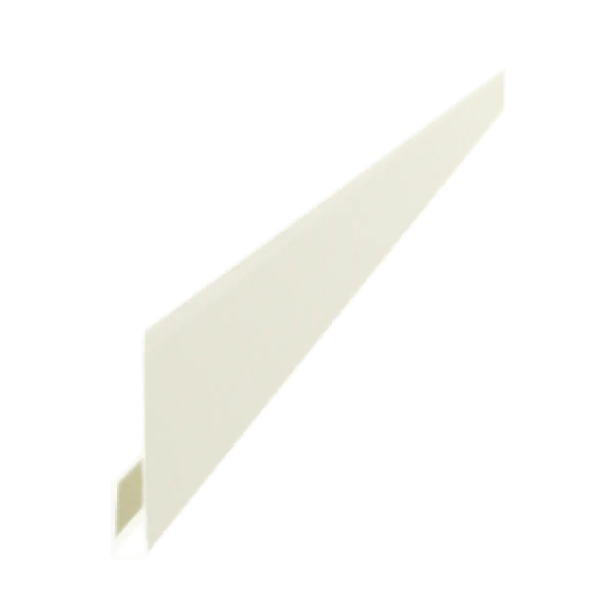 Profil d'angle J-Type pour tole de bardage Plano Blanc Brillant