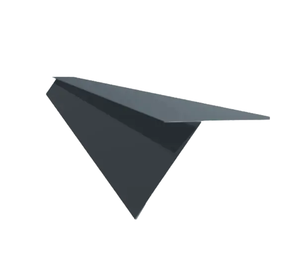 Tôle de gouttière pour toiture joint debout Gris Anthracite mat - 2