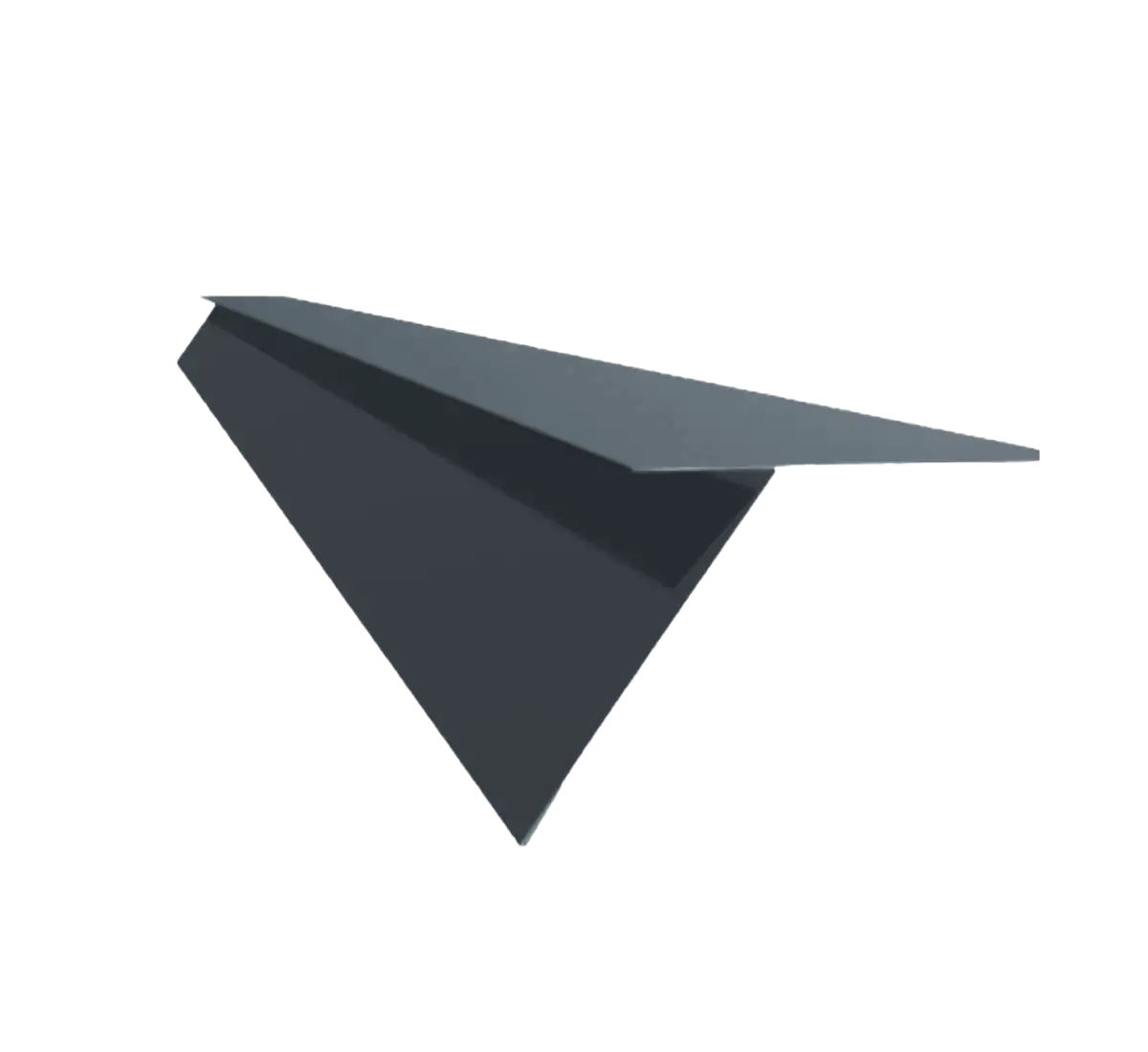 Tôle de gouttière pour toiture joint debout Gris Anthracite mat