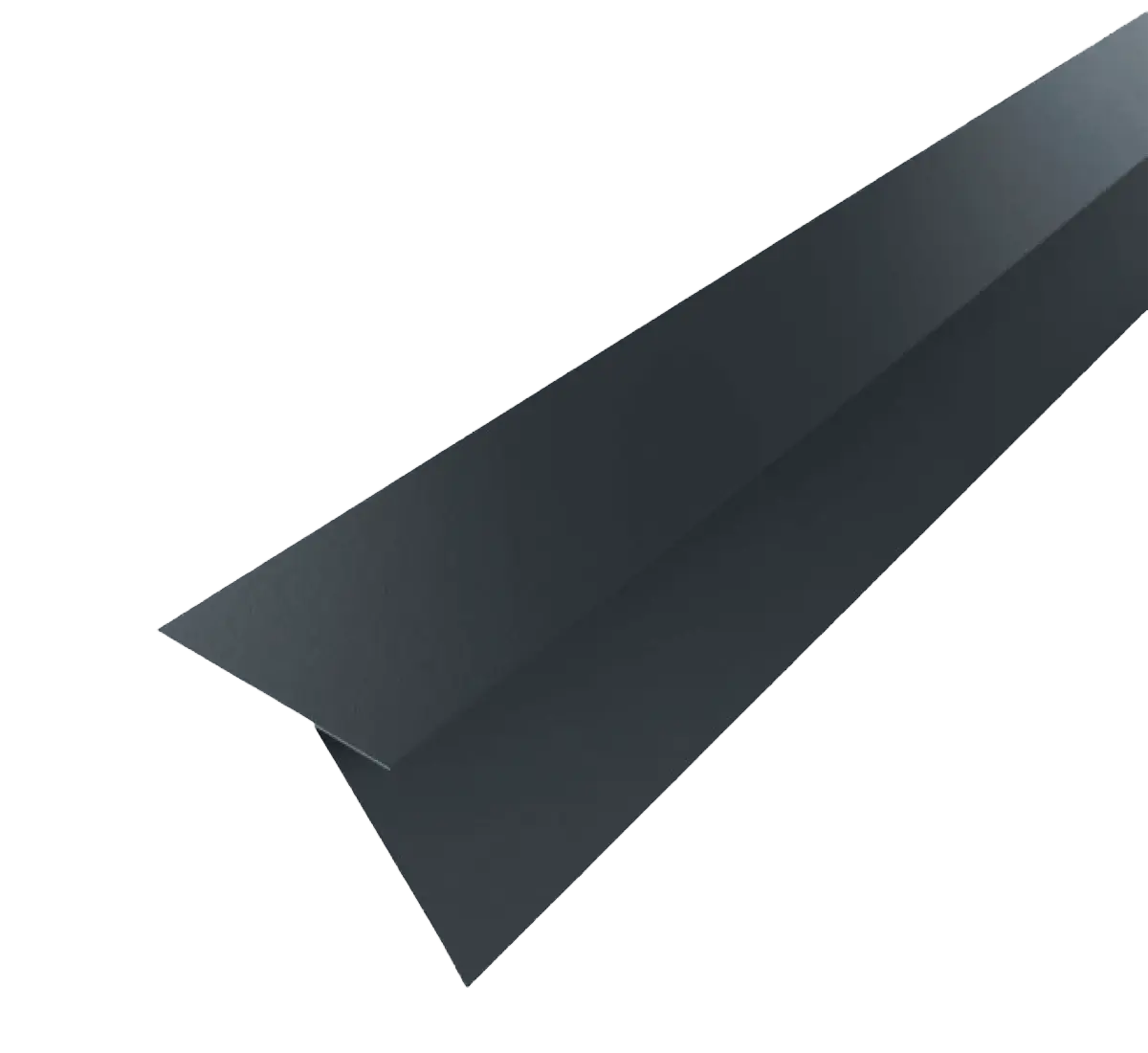 Tôle de gouttière pour toiture joint debout Gris Anthracite mat