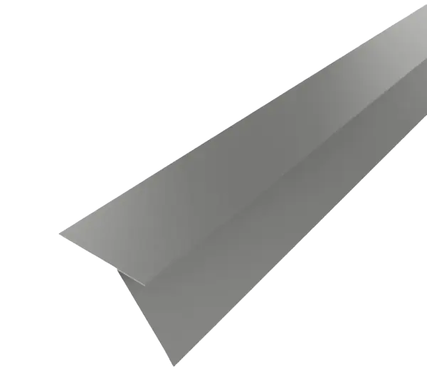 Tôle de gouttière pour toiture joint debout Gris Clair brillant - 1