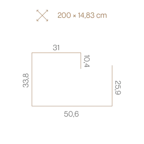 Profil de ventilation pour arête de toiture Gris Brillant - 2