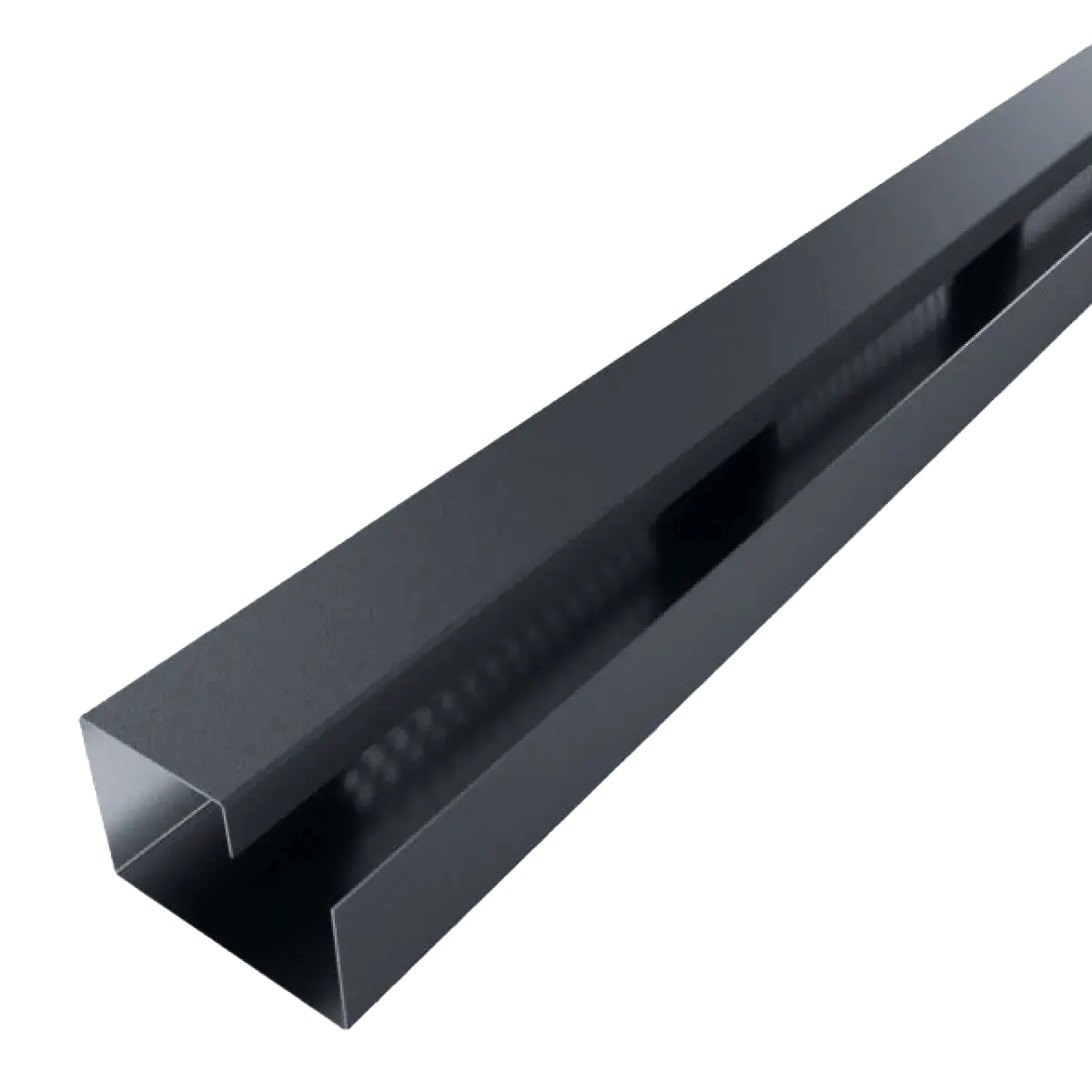 Profil de ventilation pour arête de toiture Gris Graphite mat