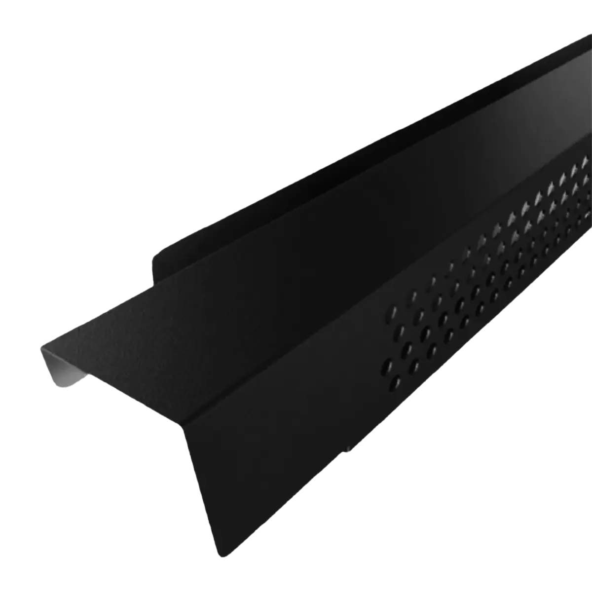 Profil de ventilation pour faitage joint debout Noir Mat