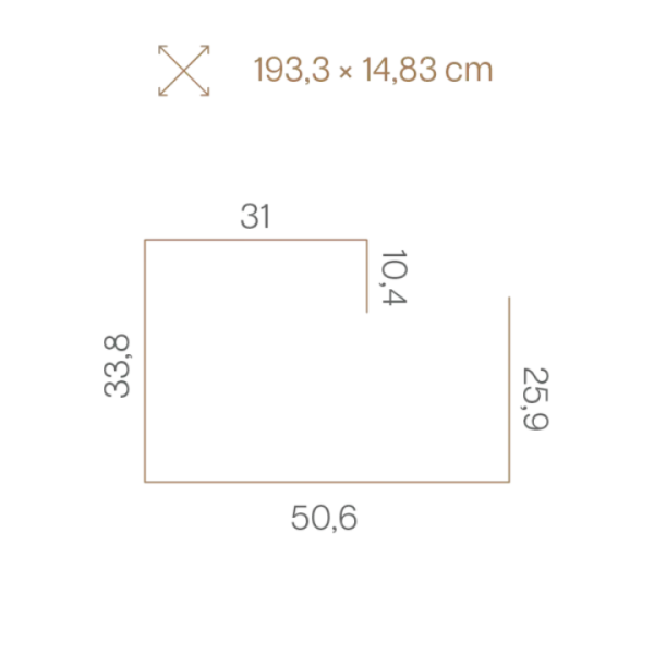 Profil de ventilation pour faitage joint debout Marron Mat - 2