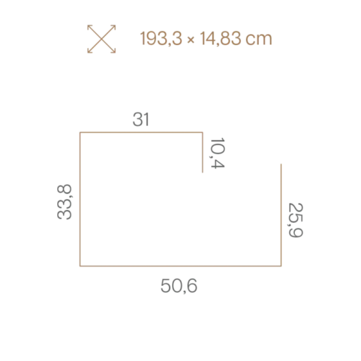 Profil de ventilation pour faitage joint debout Marron Mat