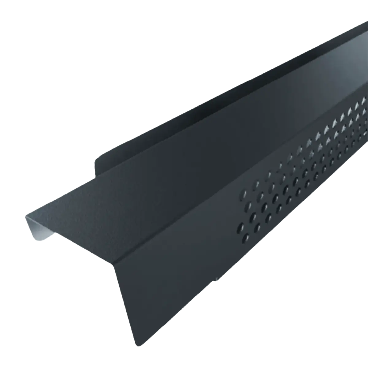 Profil de ventilation pour faitage joint debout Gris Anthracite Mat