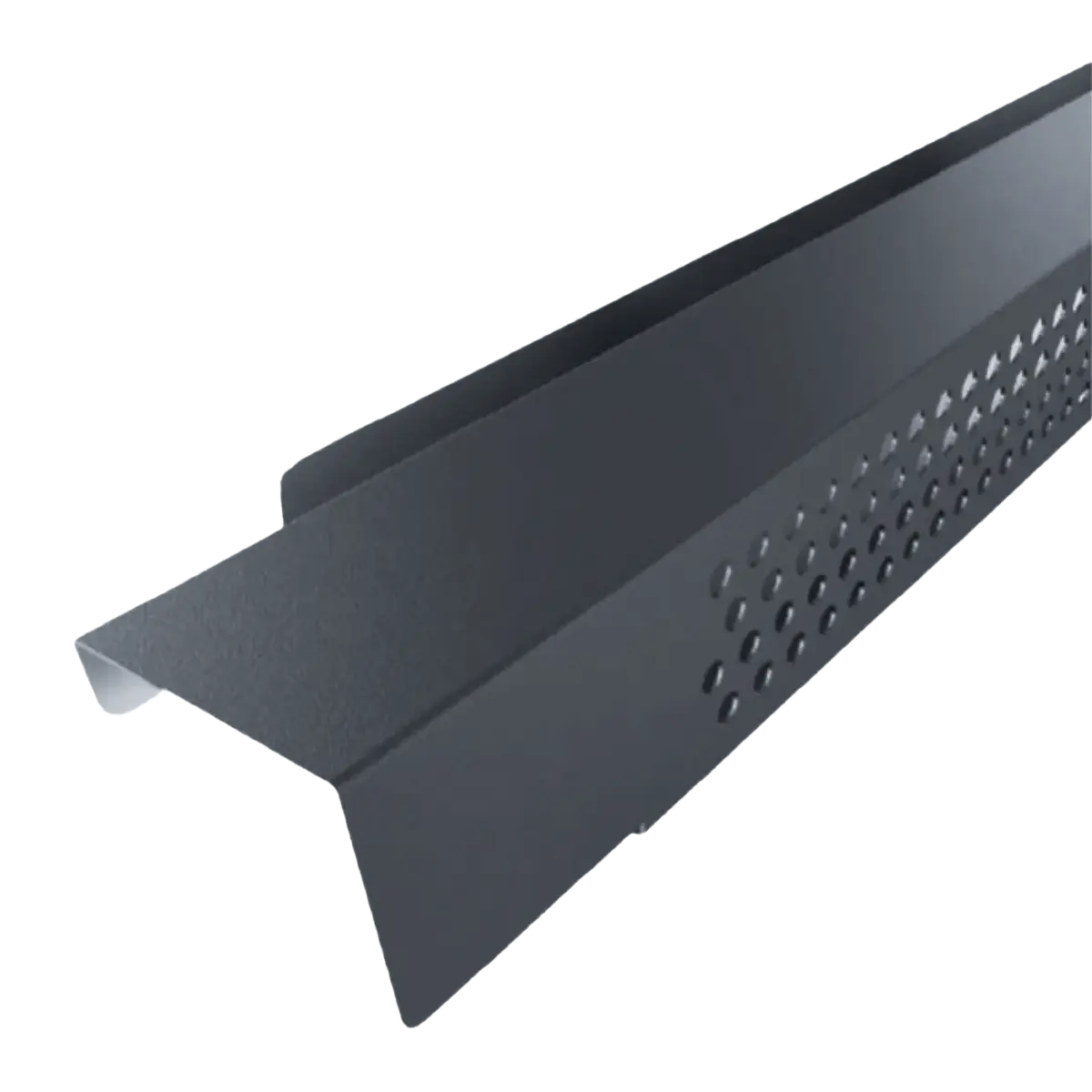 Profil de ventilation pour faitage joint debout Gris Graphite mat