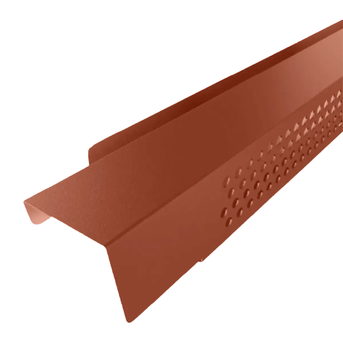 Profil de ventilation pour faitage joint debout Terre Cuite mat