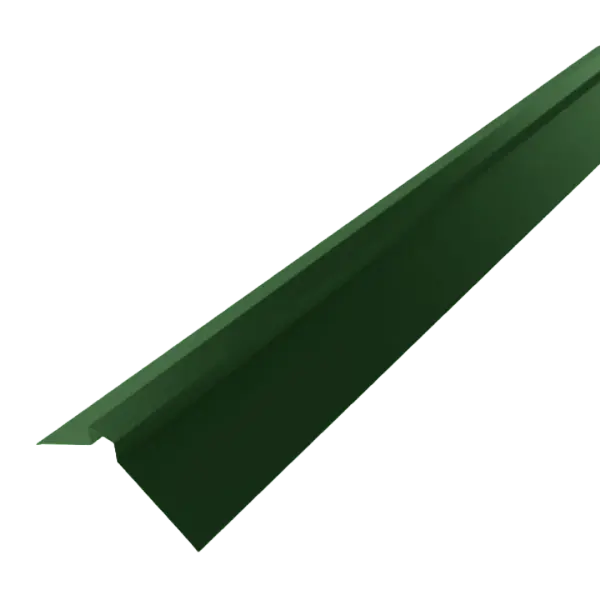 F14 Faîtière pour toiture joint debout Vert Mat 6020