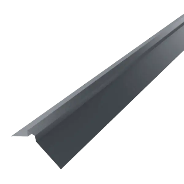 Faitière pour toiture joint debout Gris Graphite mat - 1