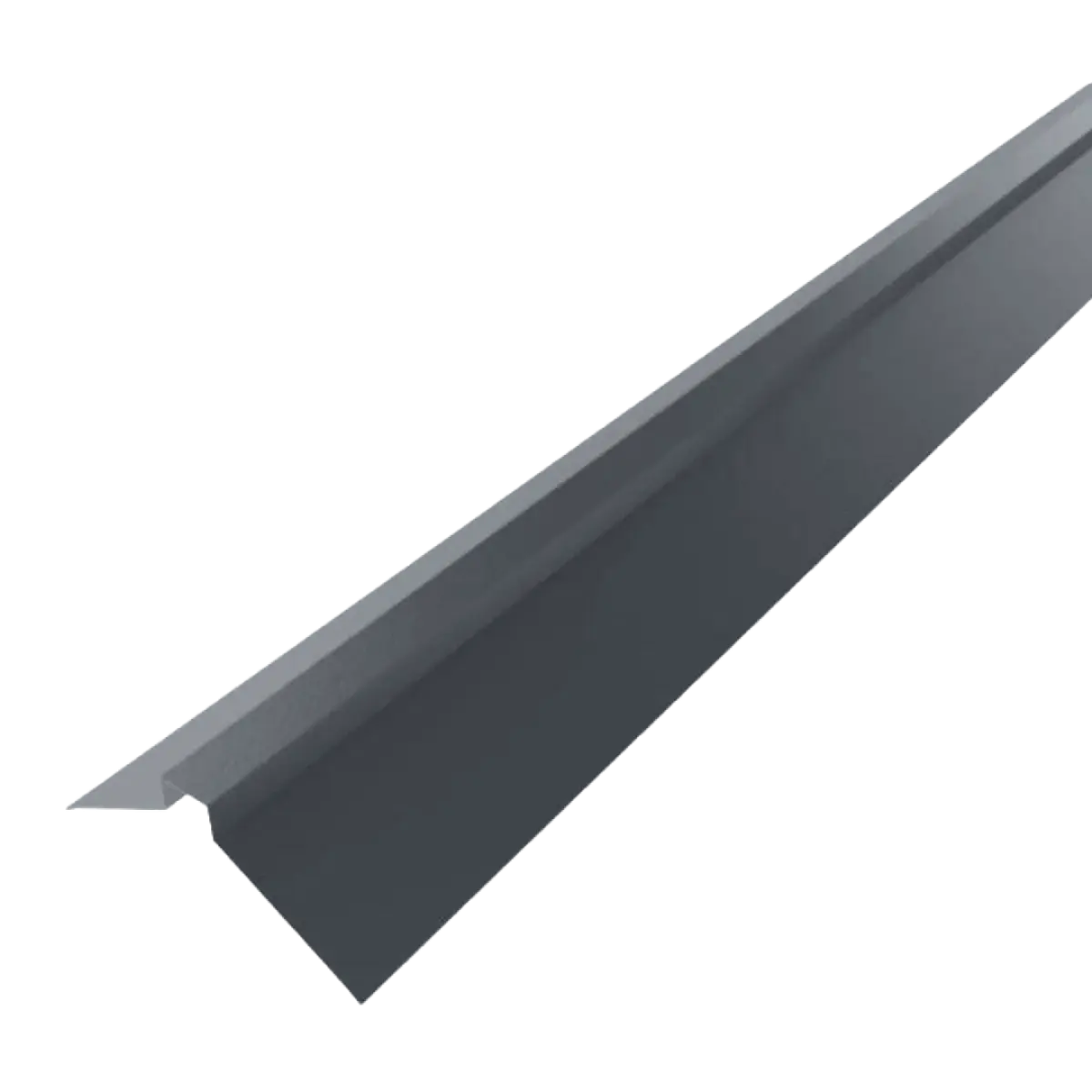 Faitière pour toiture joint debout Gris Graphite mat