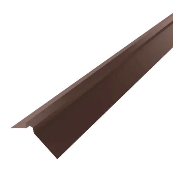 Faitière pour toiture joint debout Marron mat - 1