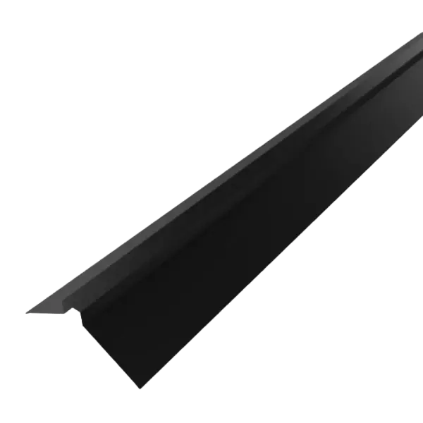 F14 Faîtière pour toiture joint debout Noir Mat 9005