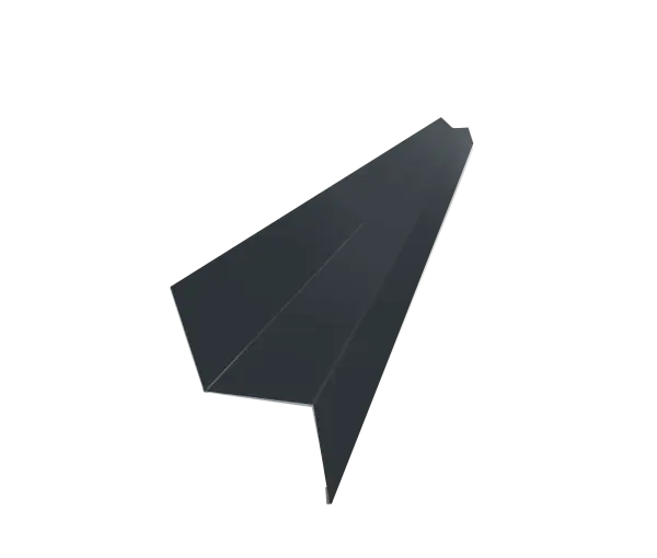 Bavette de rejet d'eau Gris Anthracite Mat - modèle large