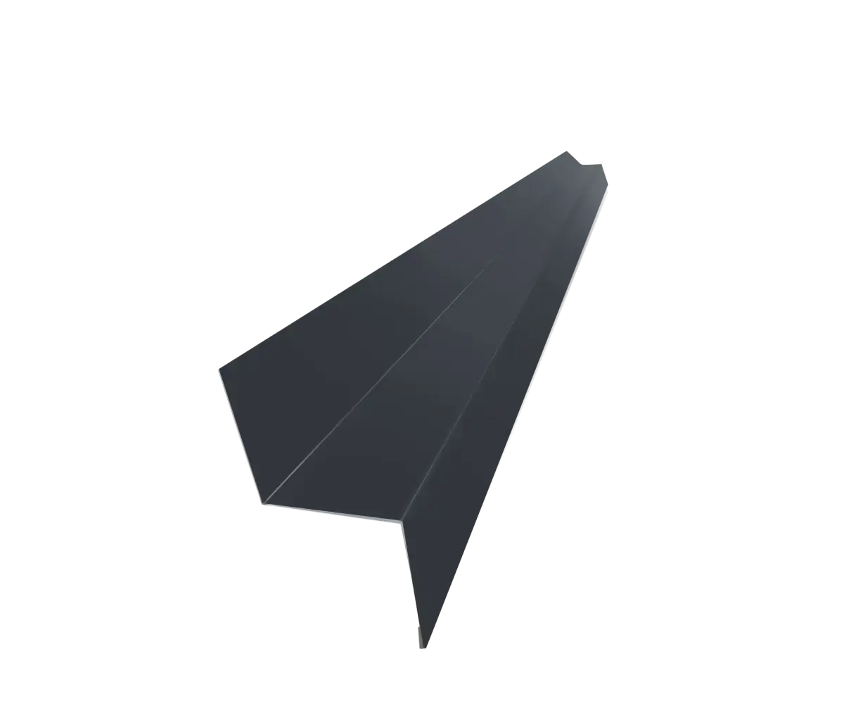 Bavette de rejet d'eau Gris Graphite Mat - modèle large