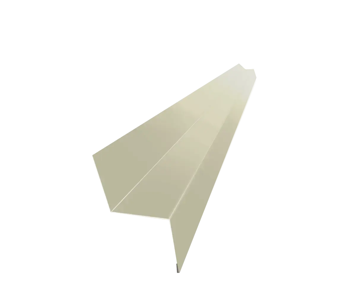 Bavette de rejet d'eau Blanc Brillant - modèle large