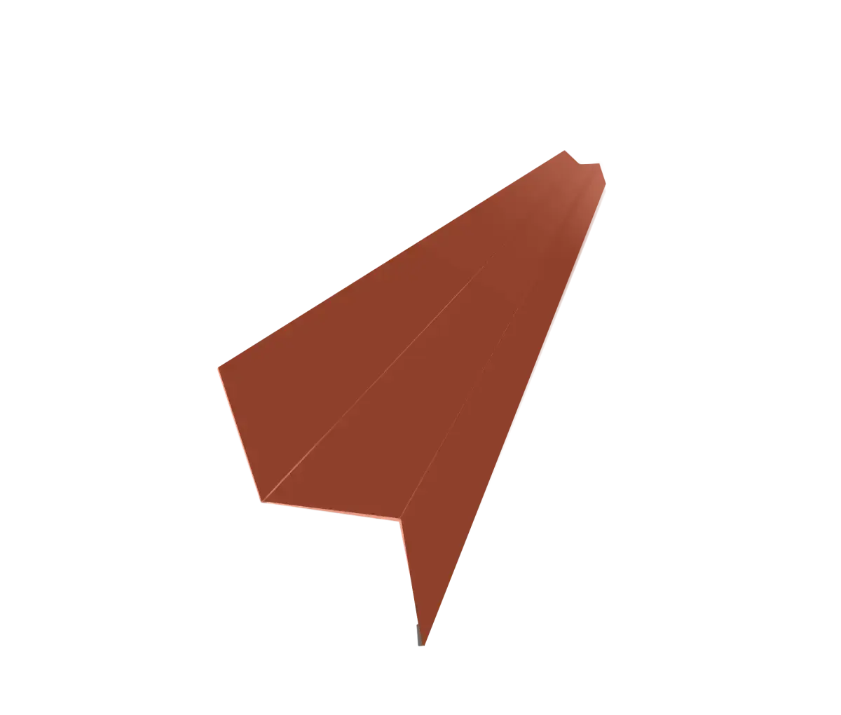 Bavette de rejet d'eau Terrecuite Mat - modèle large