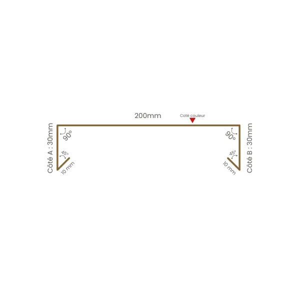 Couvertine Aluminium Noir Mat - 3