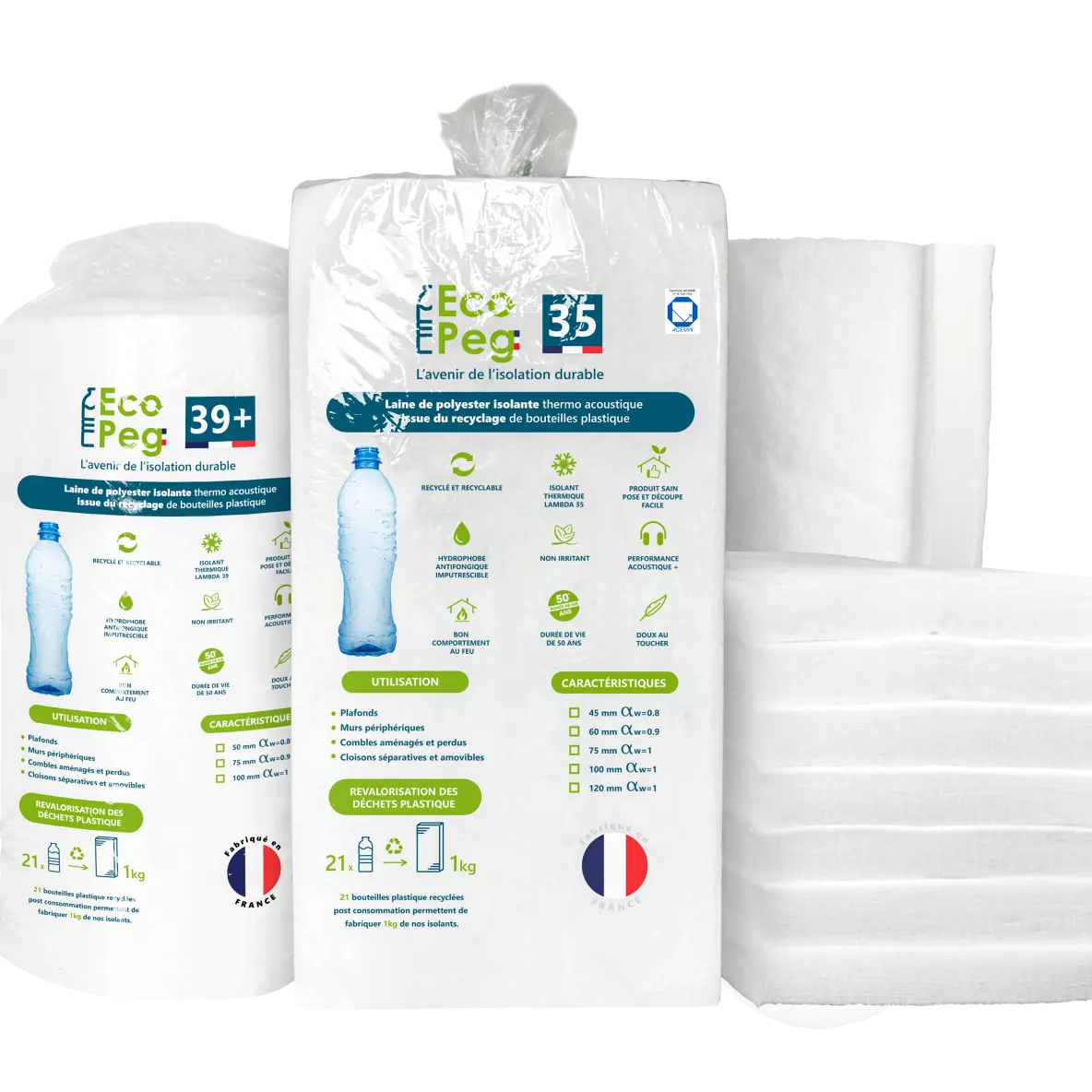 Isolation bardage extérieur EcoPeg