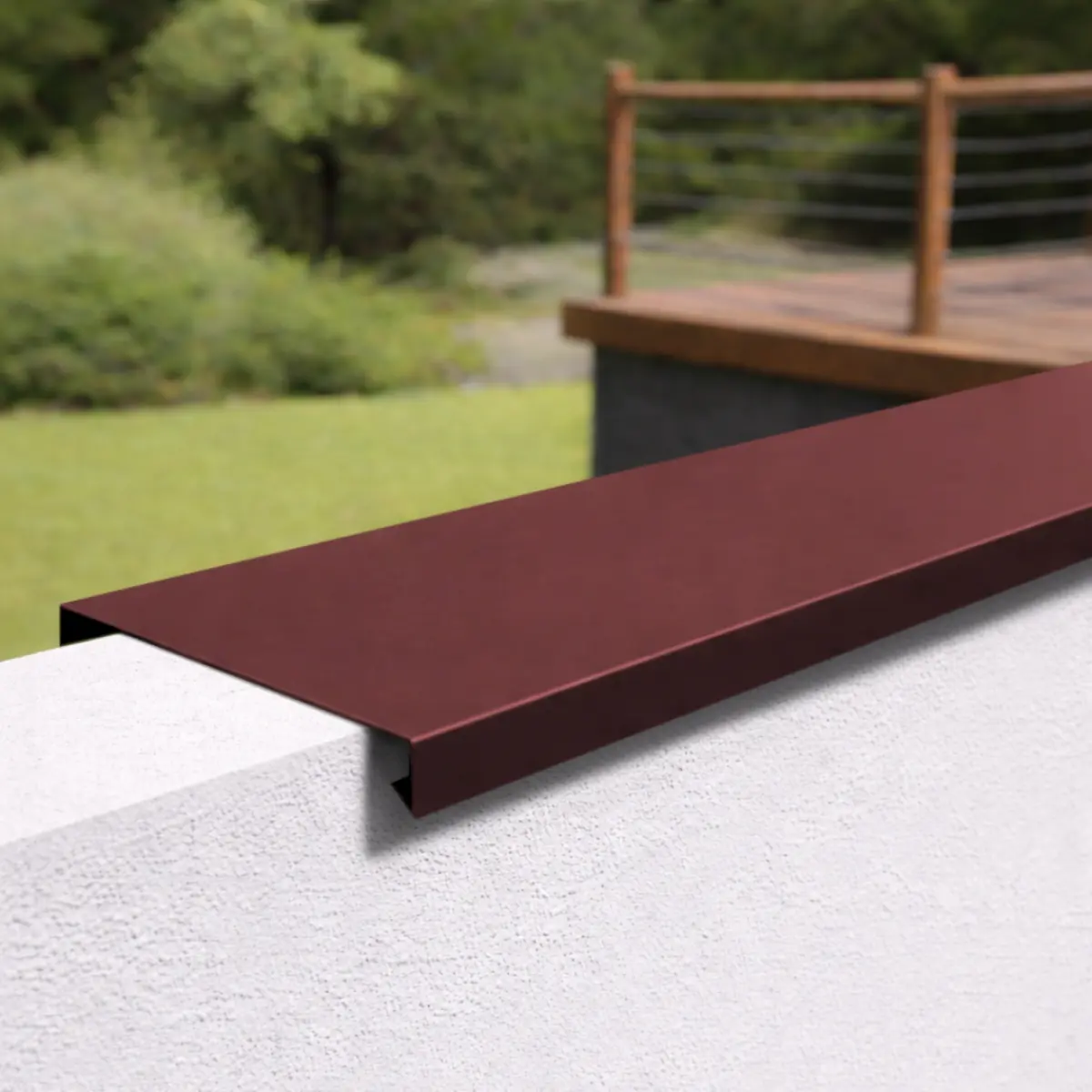 Couvertine Rouge Mat