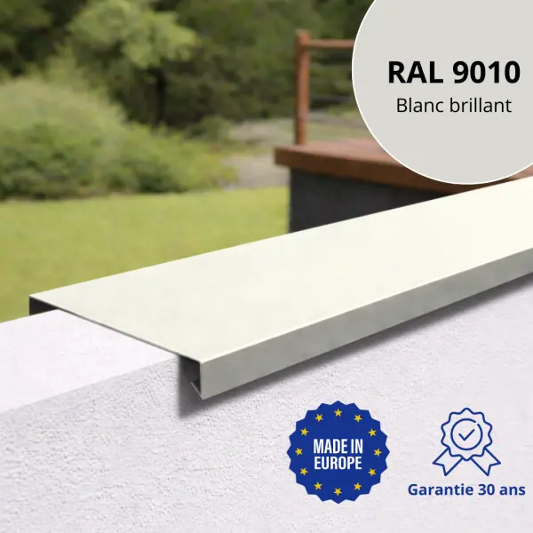 Couvertine Blanc Brillant