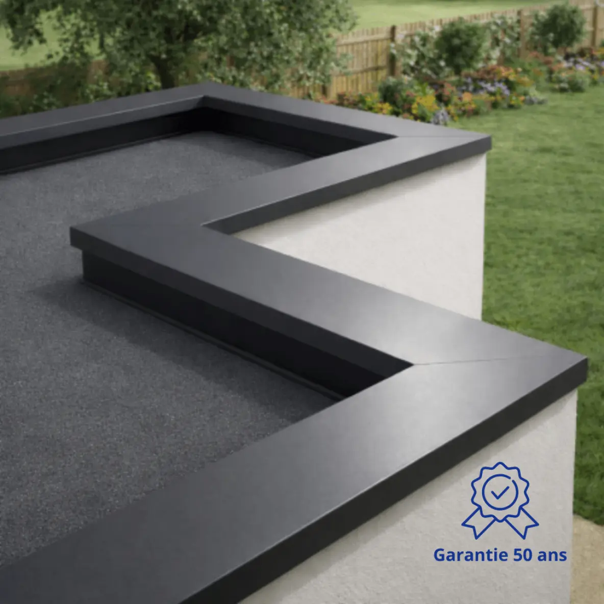 Couvertine muret et acrotère