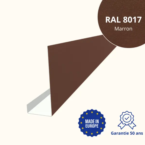 Habillage de bandeau Marron Mat