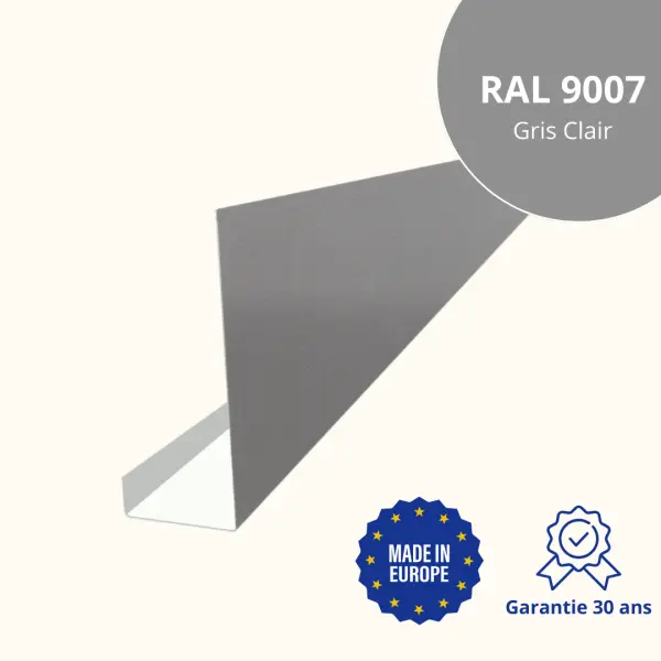 Habillage de bandeau Gris Clair Brillant