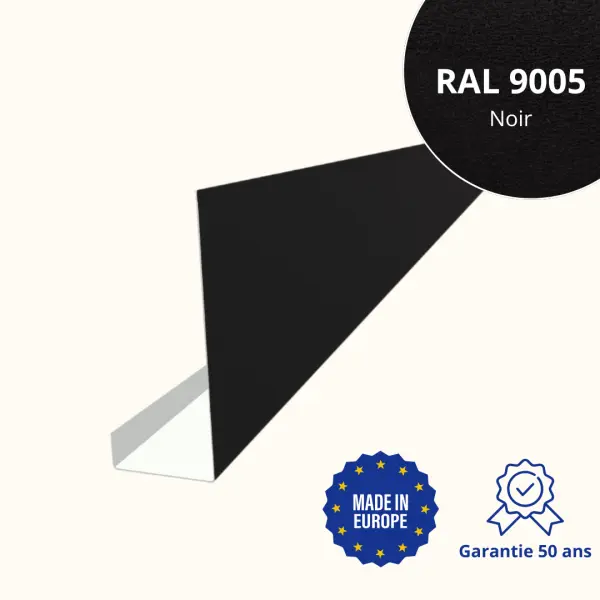 Habillage de bandeau Noir Mat