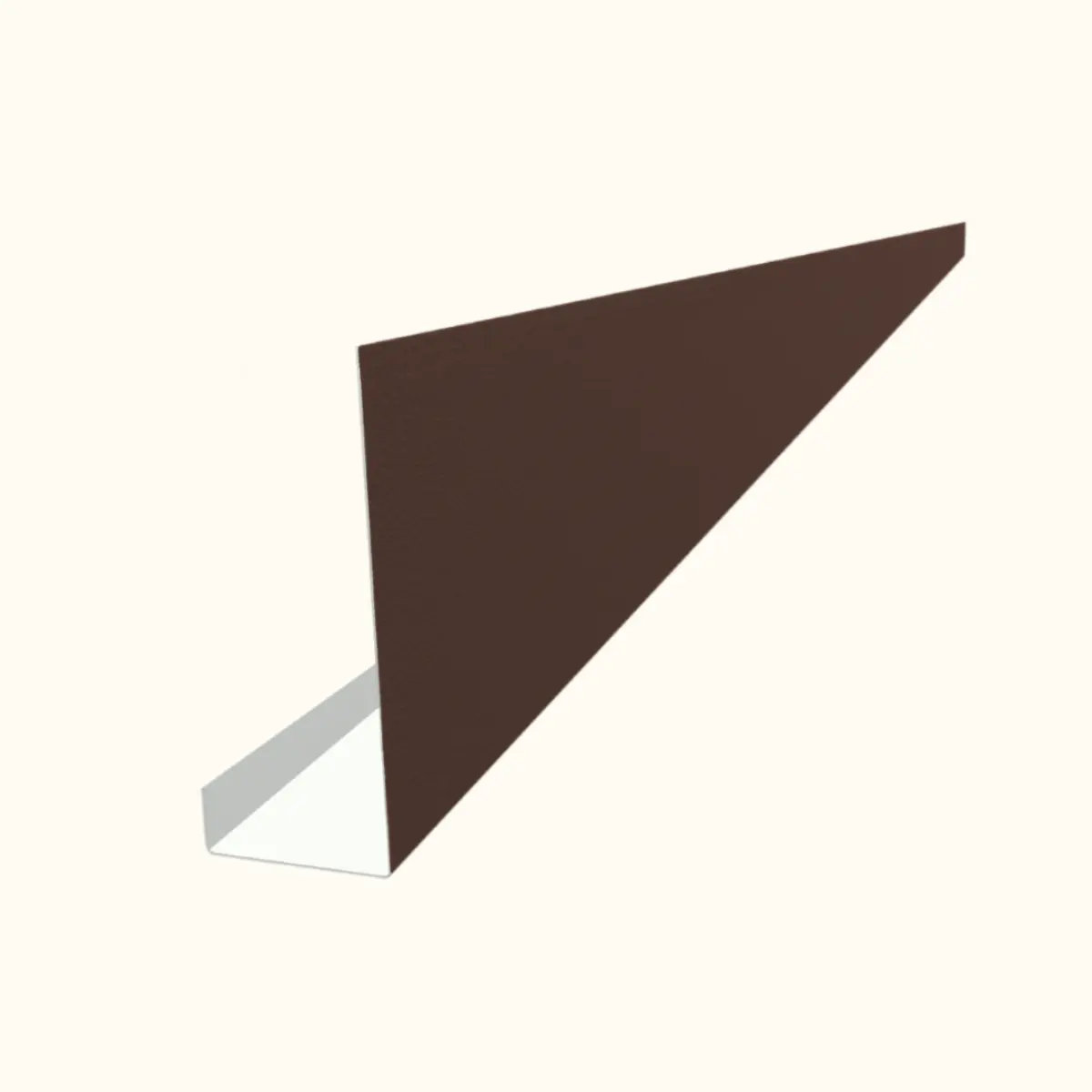 Habillage de bandeau Brun Gris Mat