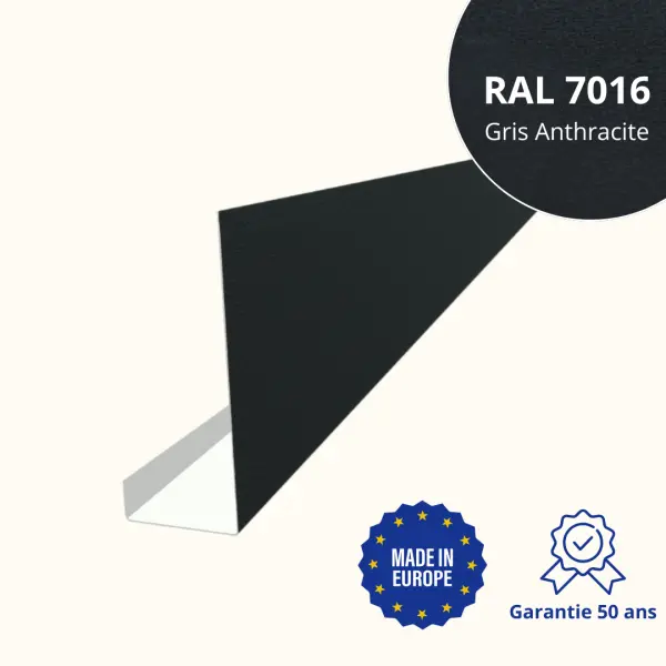 Habillage de bandeau Gris Anthracite Mat - 1