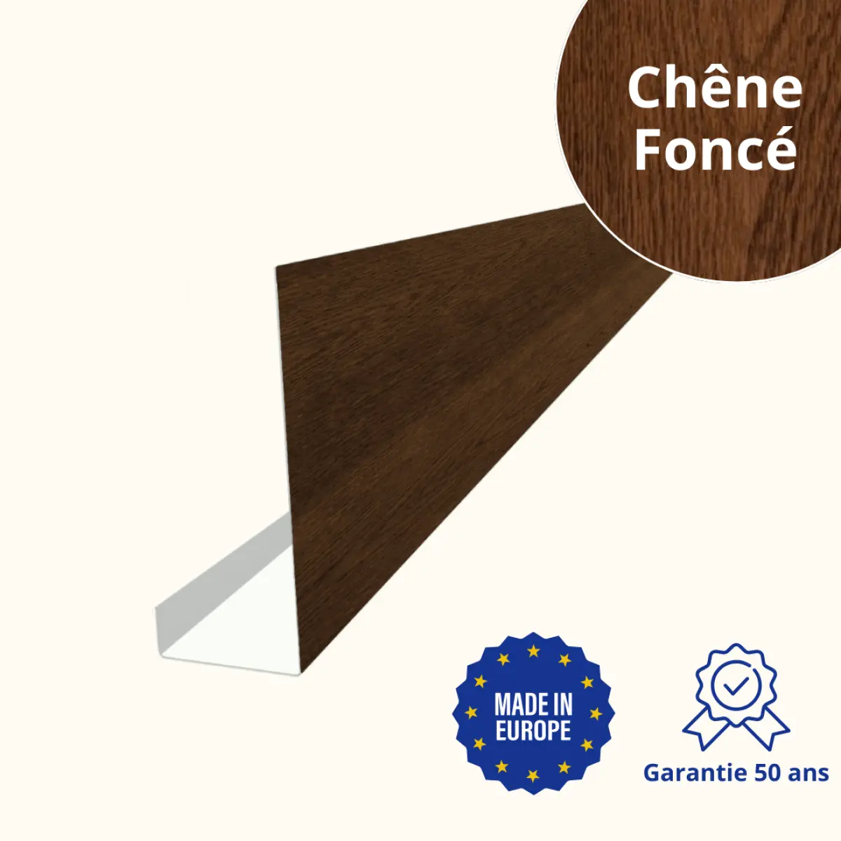 Habillage de bandeau Chêne Foncé