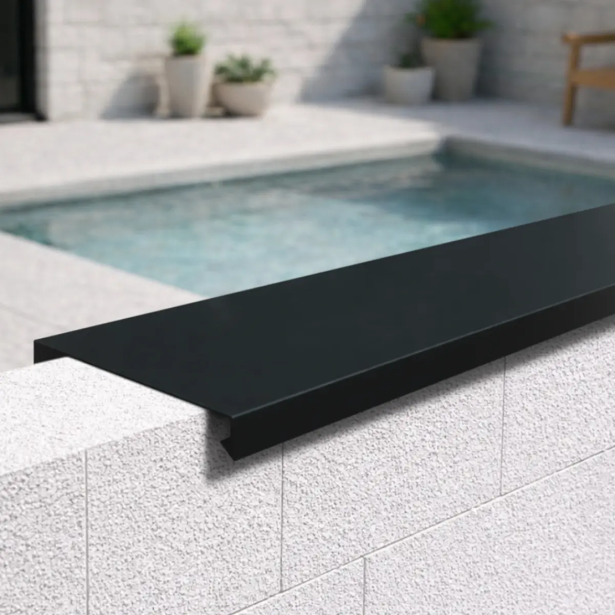 Couvertine Aluminium Gris Anthracite Mat