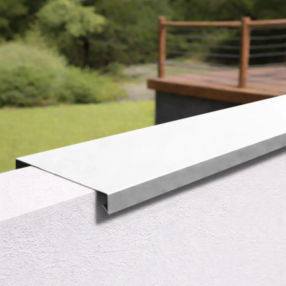 Couvertine Blanc Brillant