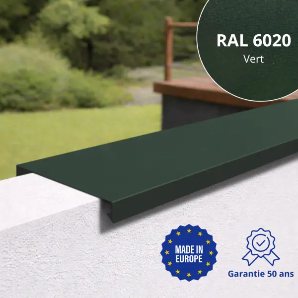 Couvertine Vert mat - 1