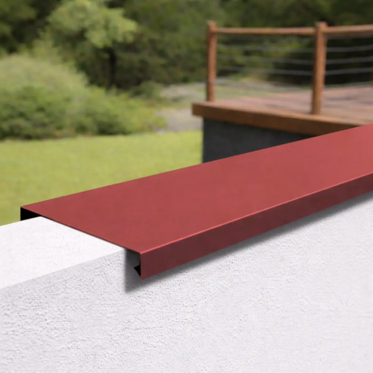 Couvertine Rouge mat