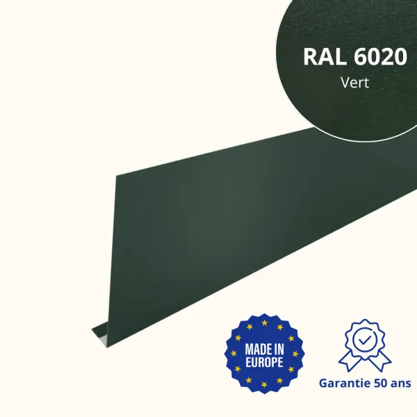 Habillage de gouttière Vert Mat