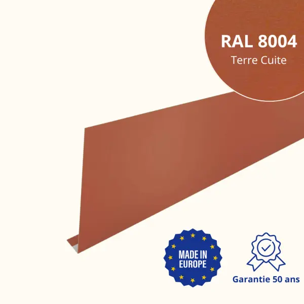 Habillage de gouttière Terrecuite Mat