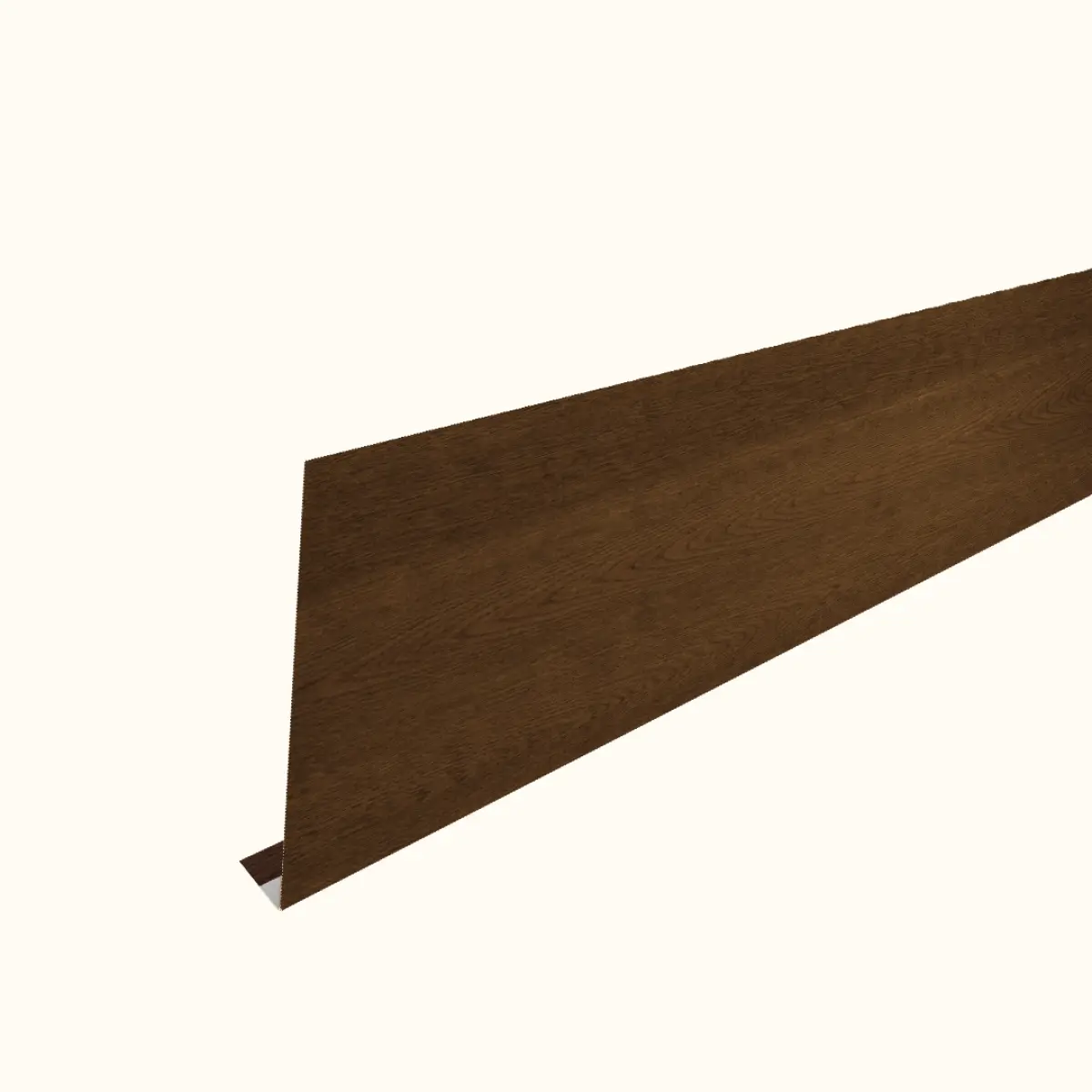 Habillage de gouttière Chêne Foncé