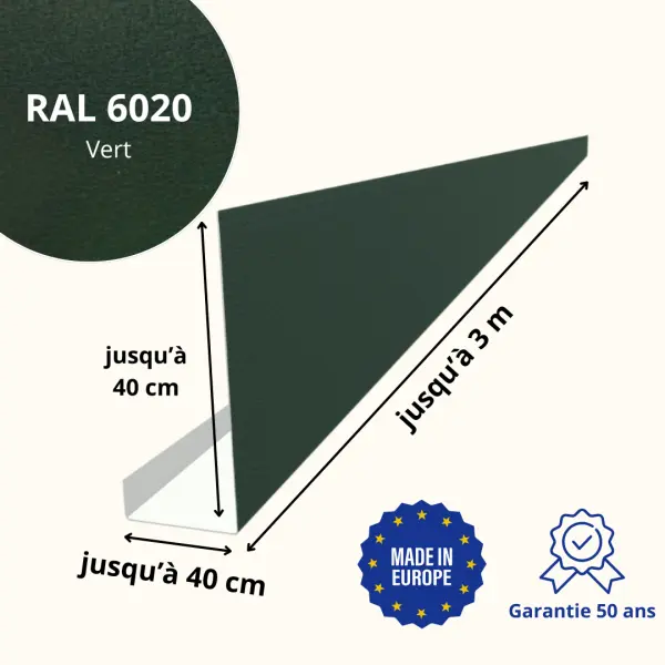 Habillage de bandeau Vert Mat - 2