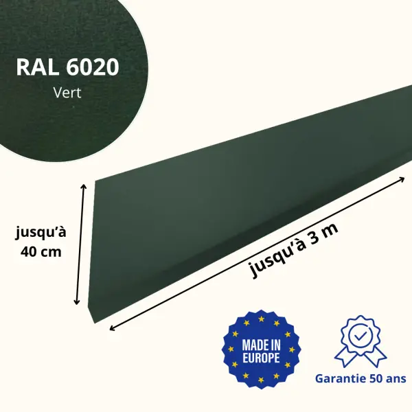 Habillage de rive Vert Mat - 2