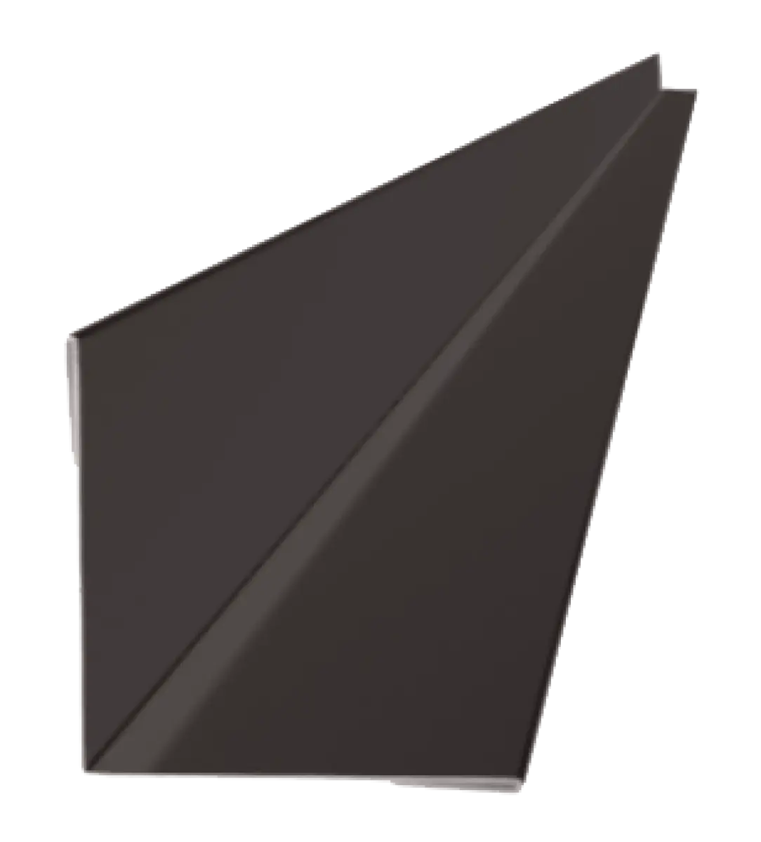 Profil d'angle intérieur Brun Gris mat