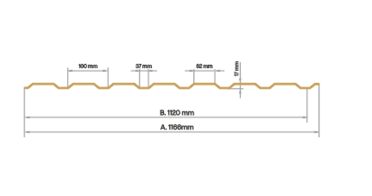 Tôle de bardage bac acier Vigo Gris Graphite Mat
