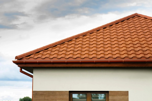 Tôle imitation tuile Centro Terre Cuite Mat - 5