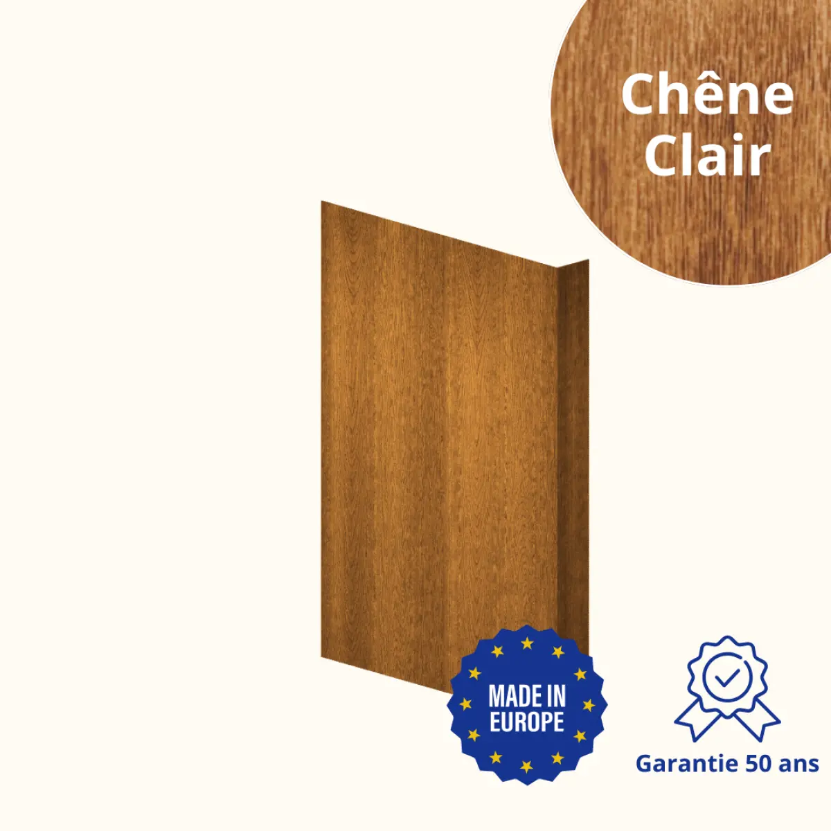 Habillage de tableau Chêne Clair 3D
