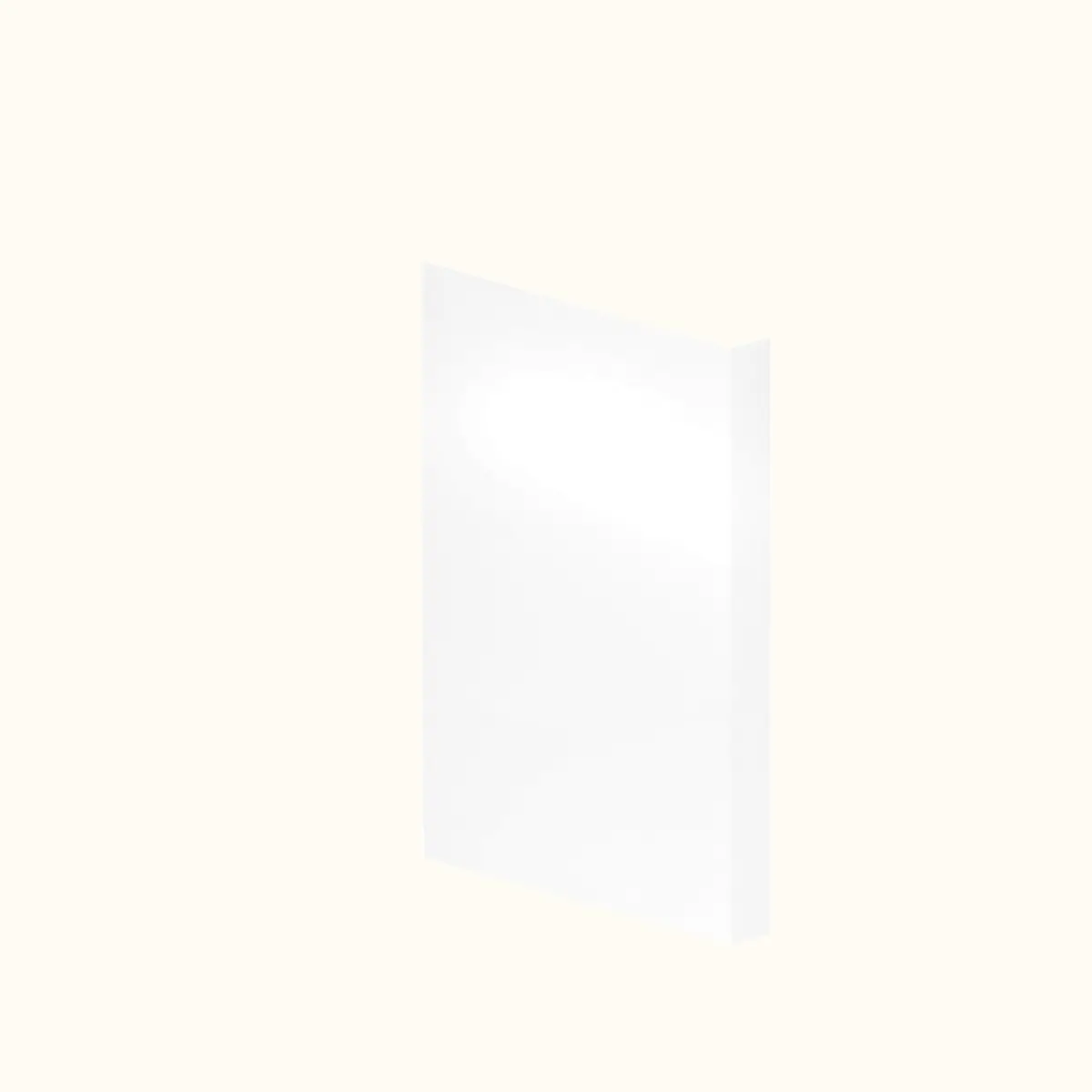 Habillage de tableau Blanc Brillant