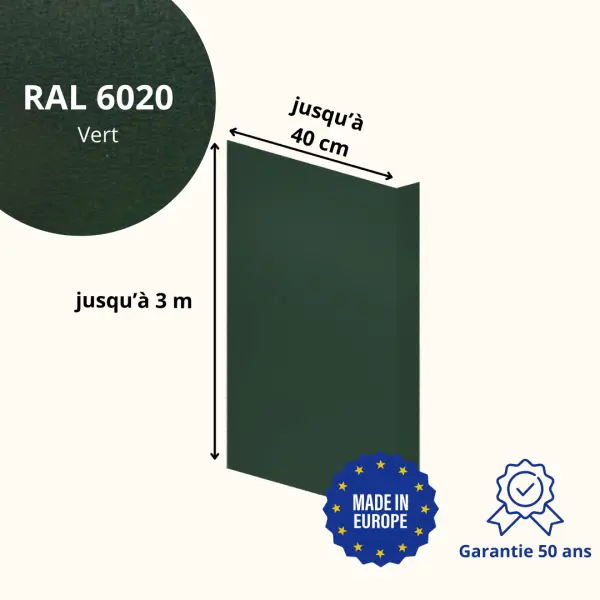 Habillage de tableau Vert Mat - 2